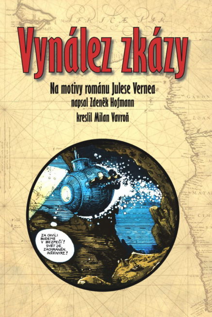 Obálka komiksu Vynález zkázy
