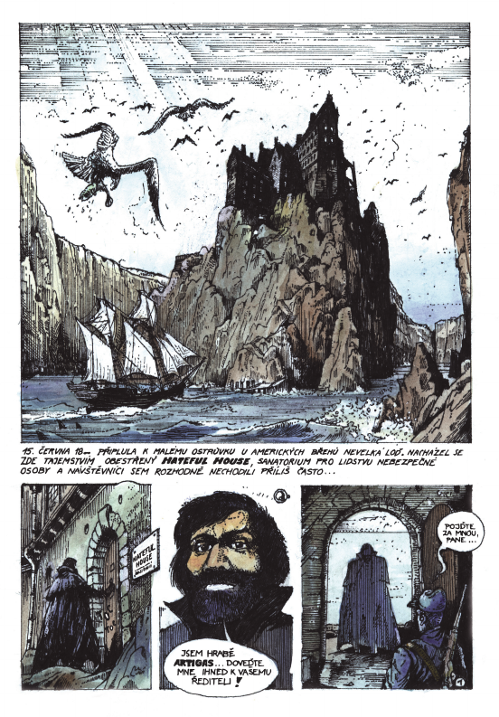 Ukázka z komiksu Vynález zkázy